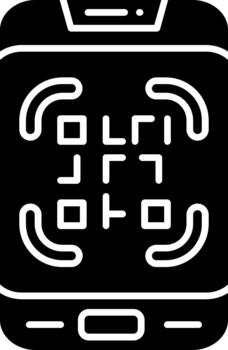 QR Code Scan Design vector