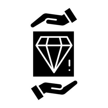Commitment Glyph Icon vector