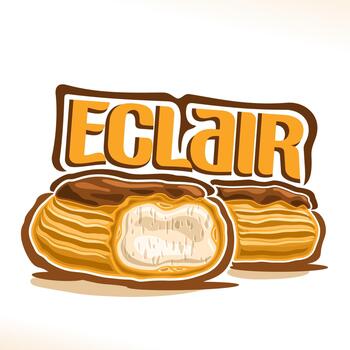 logo for Eclair vector