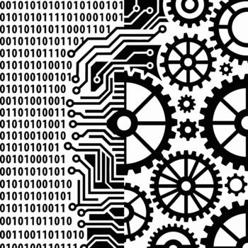 Algorithm as Invisible Clockwork vector
