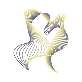 fluido degradado líneas creando dinámica resumen modelo vector