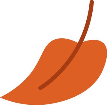 hoja que cae mínimo forma vector