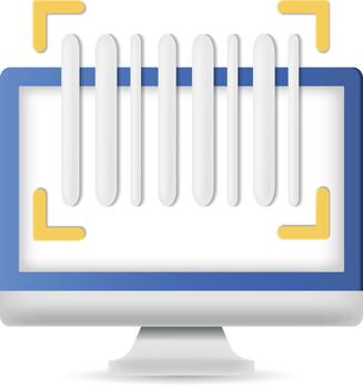rastreo código código de barras icono vector