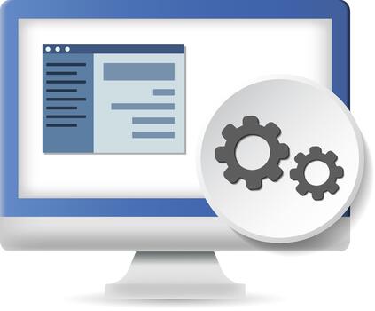 Web Development Icon vector