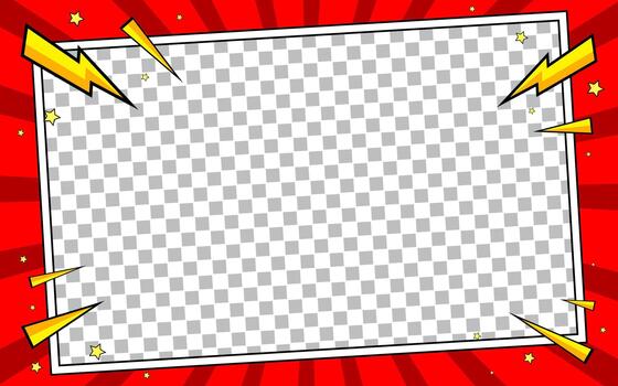 cómic página antecedentes diseño modelo. vector