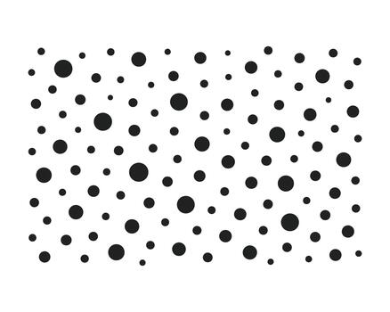 Random Circle Scatter Pattern Background vector