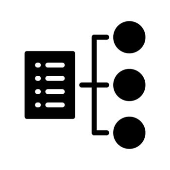 Event Schedule Management Software Interface vector