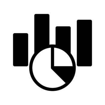 Data Graph Analytics Report vector