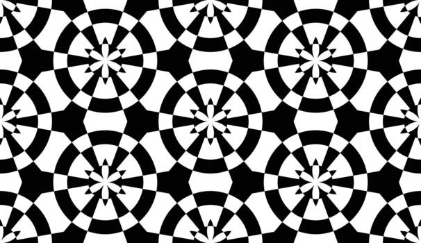 radial Brújula hexagonal cuadrícula modelo vector