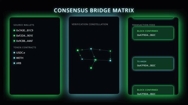 numérique consensus pont matrice interface avec interface visualisation blockchain video