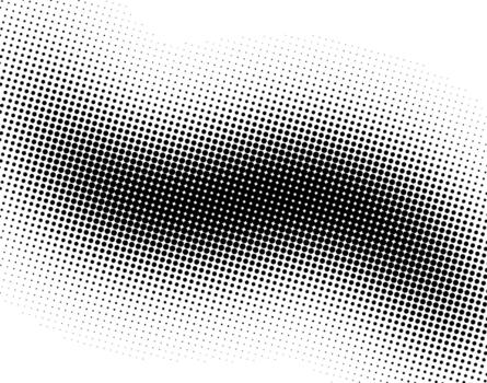 Halftone dot pattern background vector