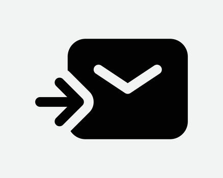 Inbox Solid Icon vector