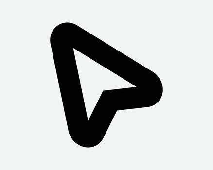 Arrow Navigation Pointer Icon vector