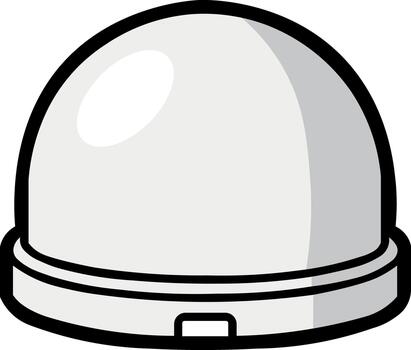 Dome flash diffuser cap light modifier icon vector