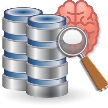 Data Mining Icon vector