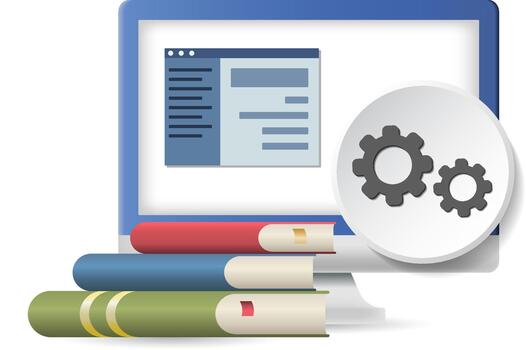 Developer Course Training Icon vector