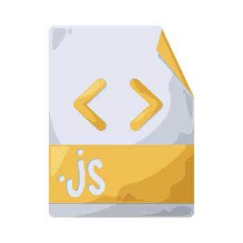 javascript archivo ilustración vector