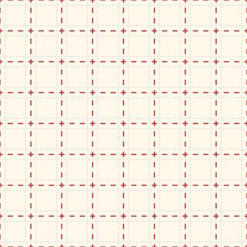 Dashed Grid Matrix Seamless Pattern vector