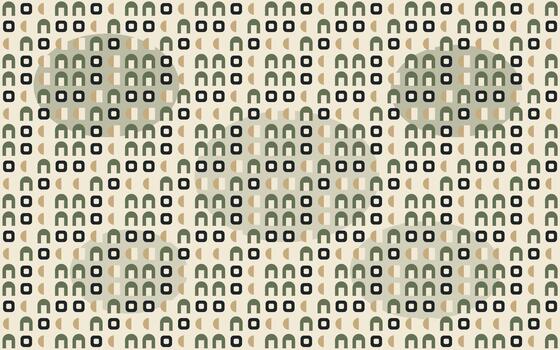 Editorial Arch Block Pattern vector