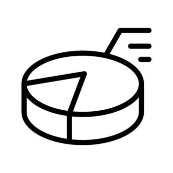 circular data visualization vector