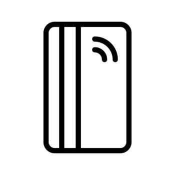 wireless payment technology vector