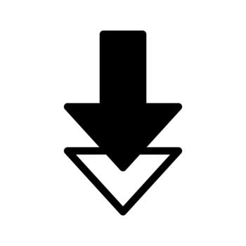 vertical direction indicator vector