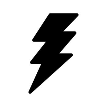 electrical lightning effect vector