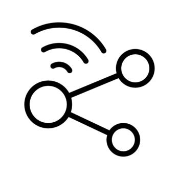 wireless network sharing vector