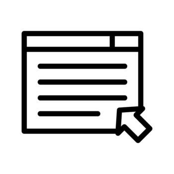 click mouse interaction vector