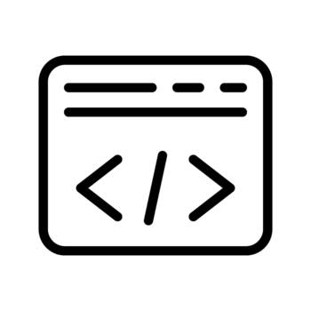 coding software development vector