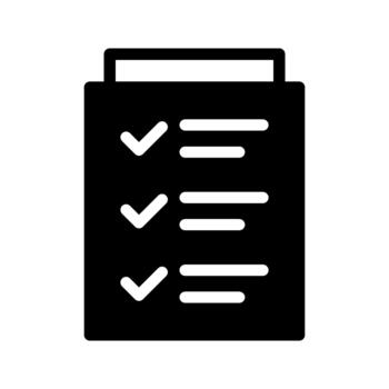 document office paperwork vector