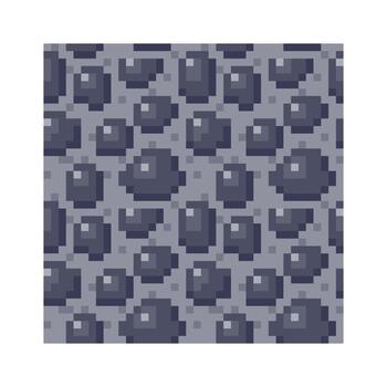 Roca textura sin costura píxel modelo vector