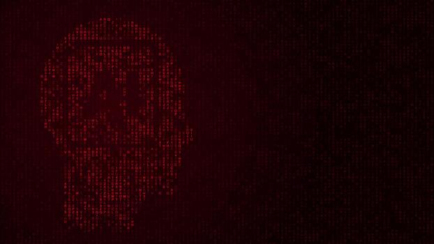 algoritm binär av digital data koda, binär matris data begrepp för artificiell video