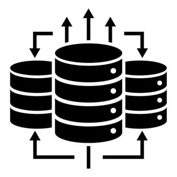 Data Replication and Distribution Between Multiple Database Servers vector