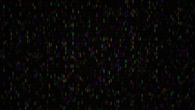 Abstract Digital Background Featuring Glowing Rectangular Data Patterns video