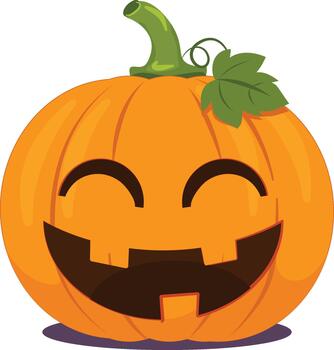 A Halloween pumpkins. vector