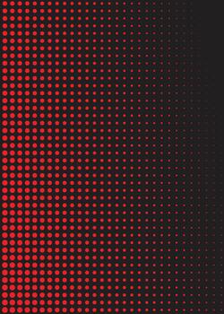 trama de semitonos degradado punto modelo antecedentes vector