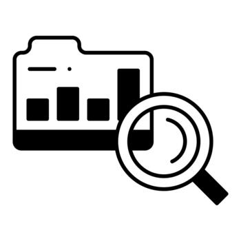 Data Pattern Dualtone Icon vector