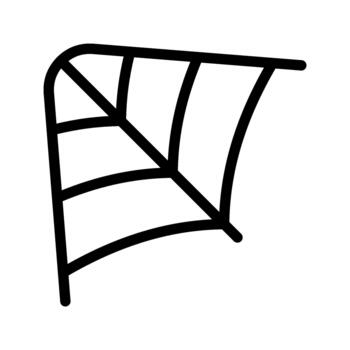 spider web web structure vector