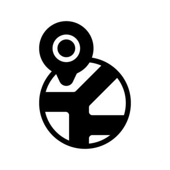 location map position indicator vector