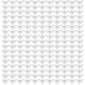 Small bat pattern background vector