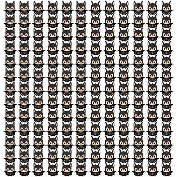 bat pattern background vector