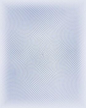 Swirling Halftone Dot Vortex Background vector