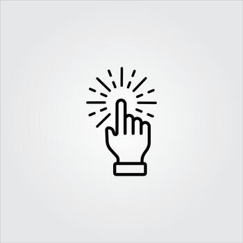 Pointer cursor mouse icon vector