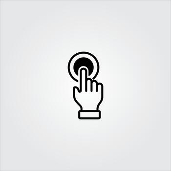 Pointer cursor mouse isolated on white background vector