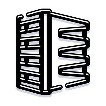 Data storage server hardware technology computing icon vector
