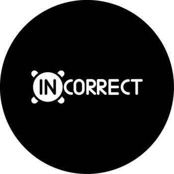 Error Code Correction Glyph Circle Inverted vector
