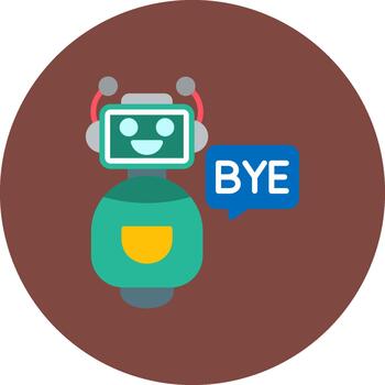 Bye bye chatbot vector