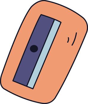 Sharpener Doodle Element vector