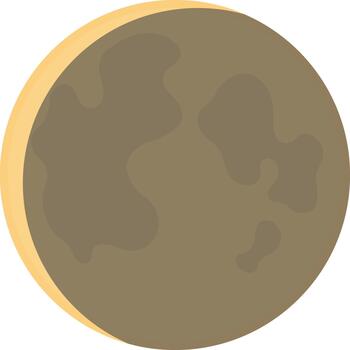 lunar eclipse fase elemento. vector